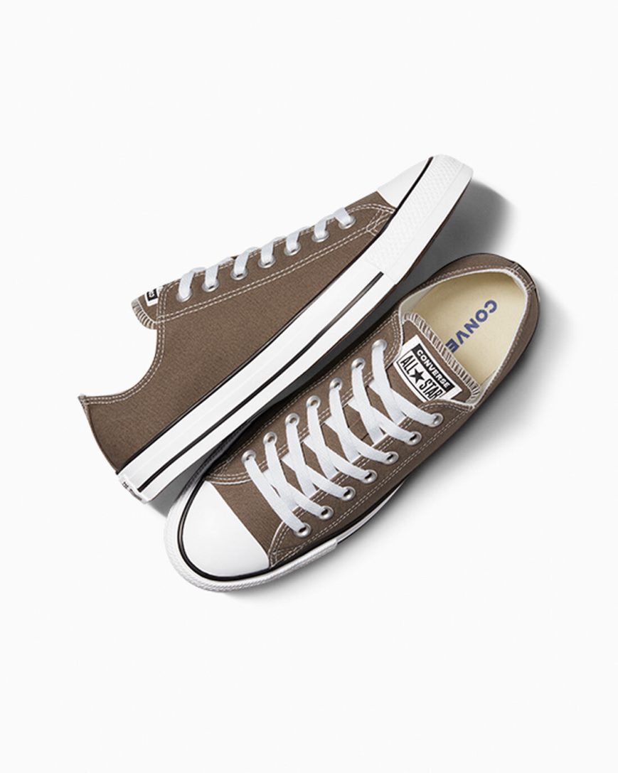 Zapatillas Bajas Converse Chuck Taylor All Star Classic Mujer Gris Oscuro | PE W40P87